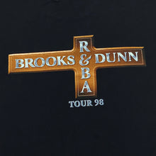 Load image into Gallery viewer, Vintage 1998 Brooks & Dunn and Reba McEntire Country Music Tour T-Shirt Men’s XL