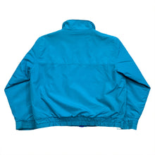 Load image into Gallery viewer, Vintage LL Bean Teal Fleece Lined Nylon Warm Up Jacket Women’s Large