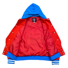 Load image into Gallery viewer, Steven Universe 2017 Cartoon Network Hamburger Hooded Varsity Jacket Men’s Small