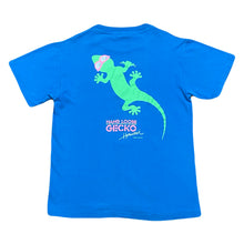 Load image into Gallery viewer, Vintage Hang Loose Gecko Hawaii Blue USA T-Shirt Men’s Small