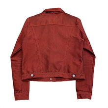 Load image into Gallery viewer, Vintage Karl Kani KK2 Rust Metallic Denim Jacket Women’s Large