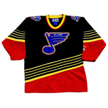 Load image into Gallery viewer, Vintage 90’s Starter NHL St. Louis Blues Alternate Hockey Jersey Youth S/M