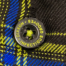 Load image into Gallery viewer, Dixxon Plaid Flannel Infectious Grooves Long Sleeve Button Up Shirt XL Tall