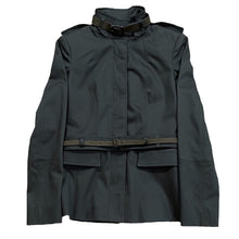 Load image into Gallery viewer, Burberry London Army Green Belted Military Jacket Women’s Size 2