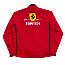 Load image into Gallery viewer, Vintage 1996 Ferrari Nice Man Sports Quilted Lined Shell Racing Jacket XXL