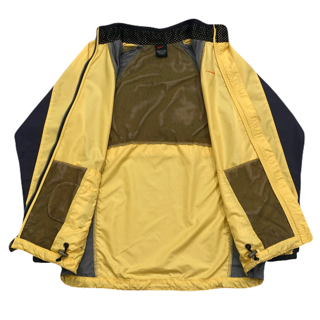Vintage Nike Running Vented Reflective Full Zip Windbreaker Jacket Women’s Small