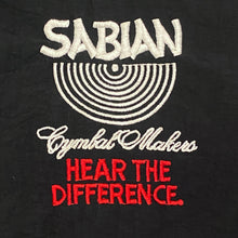 Load image into Gallery viewer, Vintage Sabian Cymbals Rock Music Windbreaker Jacket Men’s Medium

