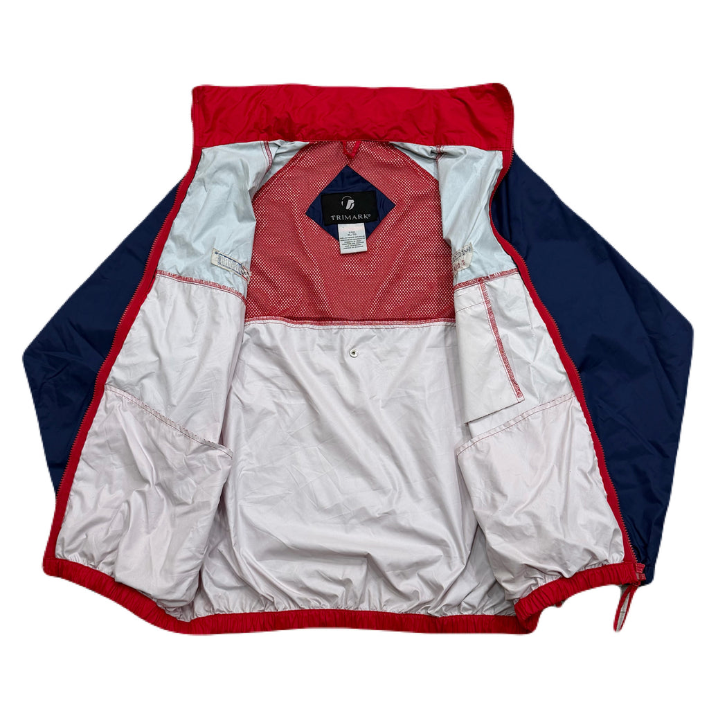 Vintage Molson Indy C.A.R.T. Concealable Hood Vented Windbreaker Jacket Men’s XL