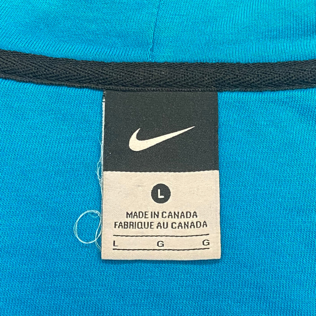 Nike Air Black Purple Blue Full Zip Hoodie Men’s Large