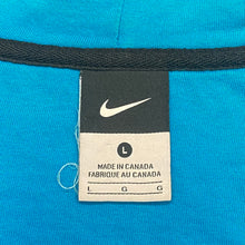 Load image into Gallery viewer, Nike Air Black Purple Blue Full Zip Hoodie Men’s Large
