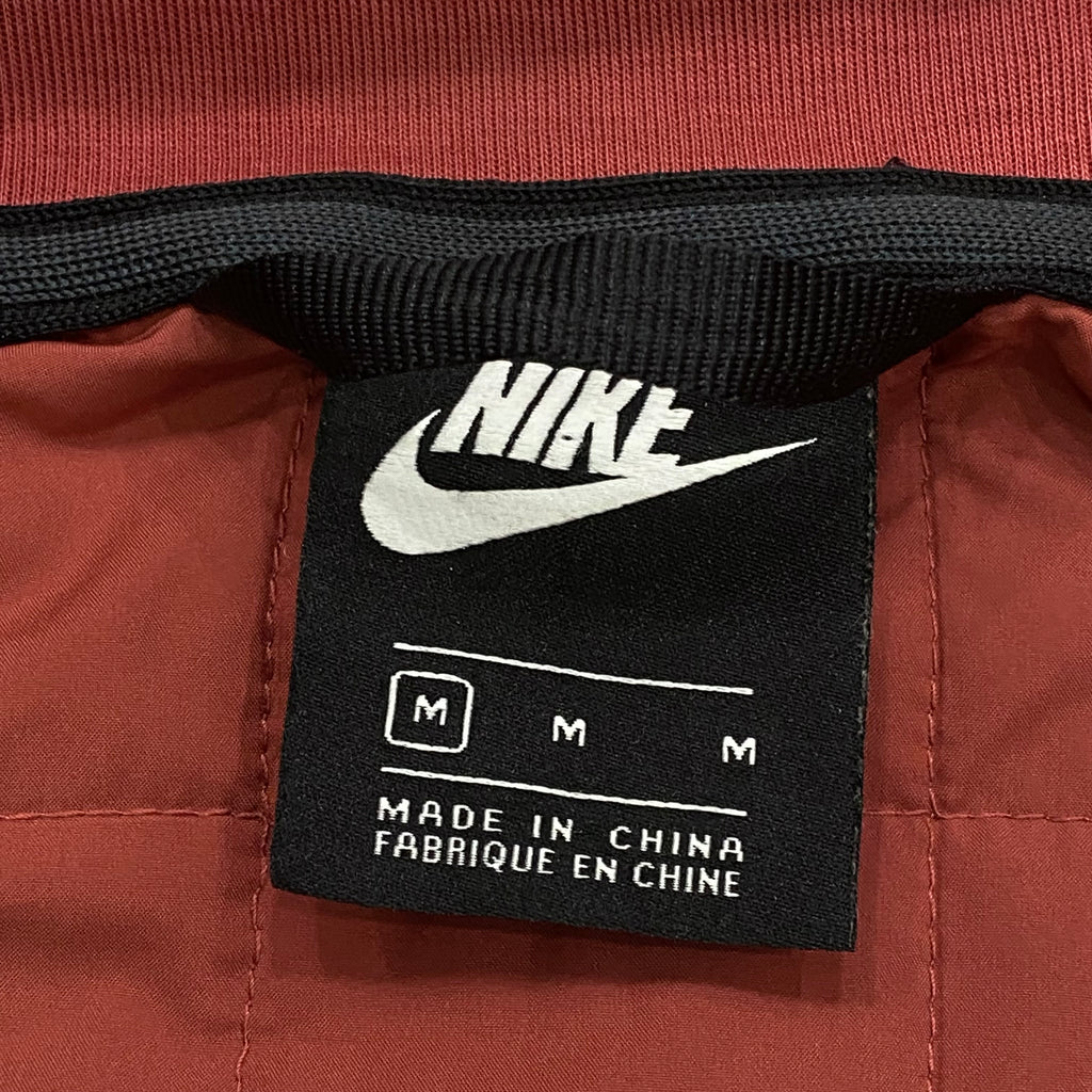 Nike Tech Fleece Winterized Quilted BV3701-661 Red Hoodie Zip Jacket Men’s Medium