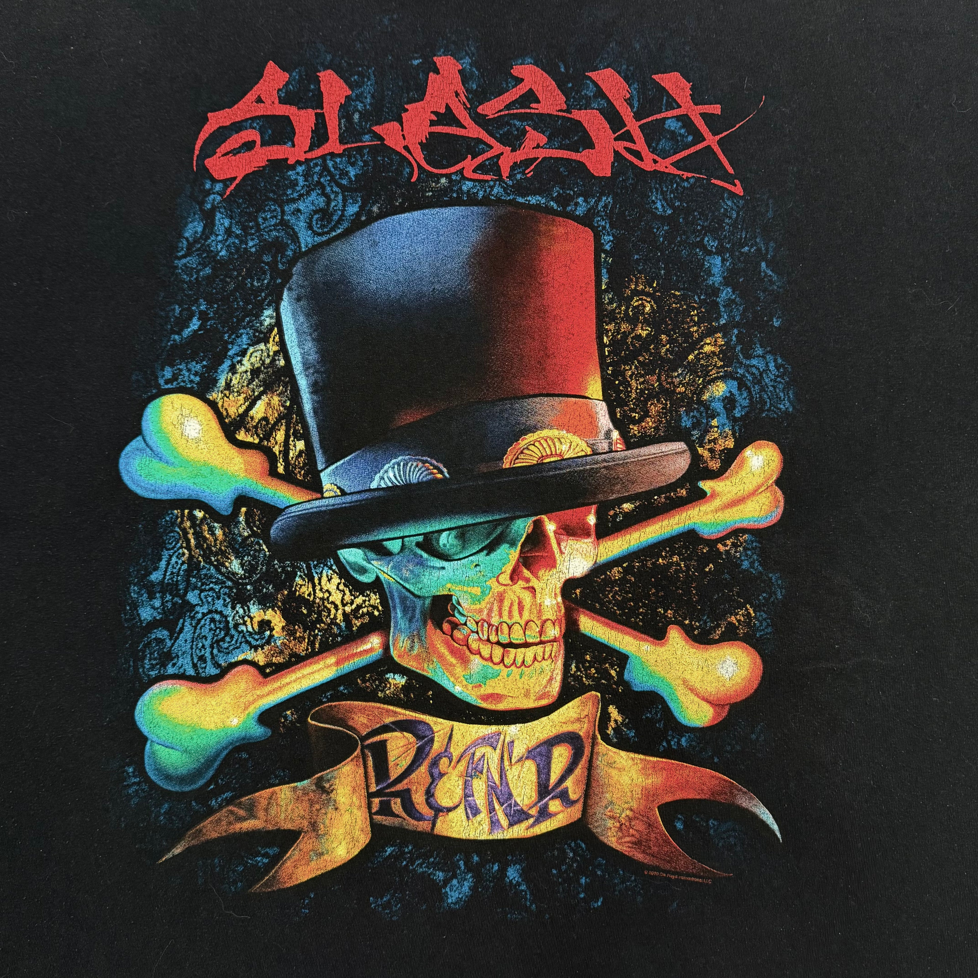 Slash R&FN’R We’re All Gonna Die 2010 Guns N Roses Rock T-Shirt Men’s 3XL
