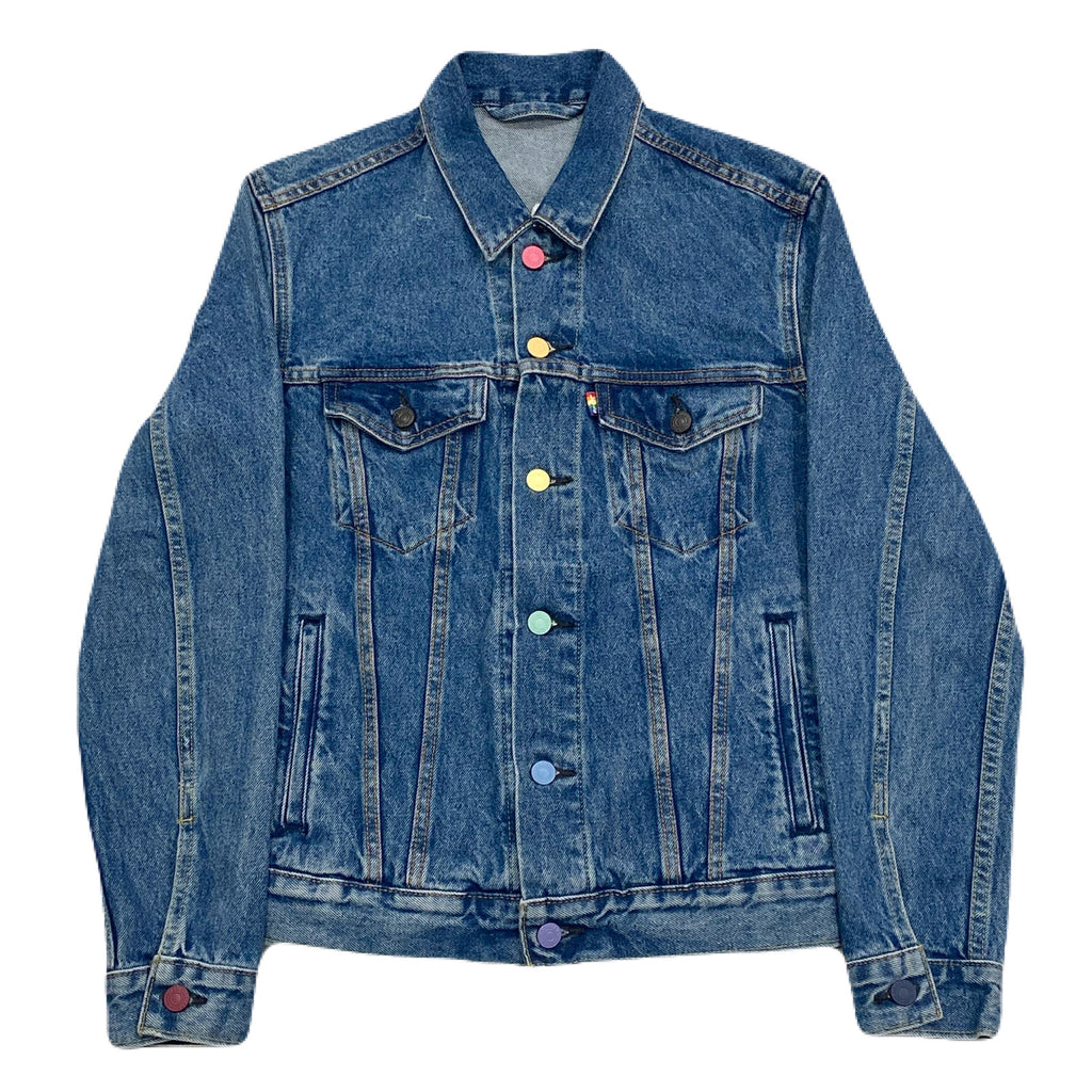 Levis Pride I Have Seen The Future LGBT Denim Jacket Women’s Small