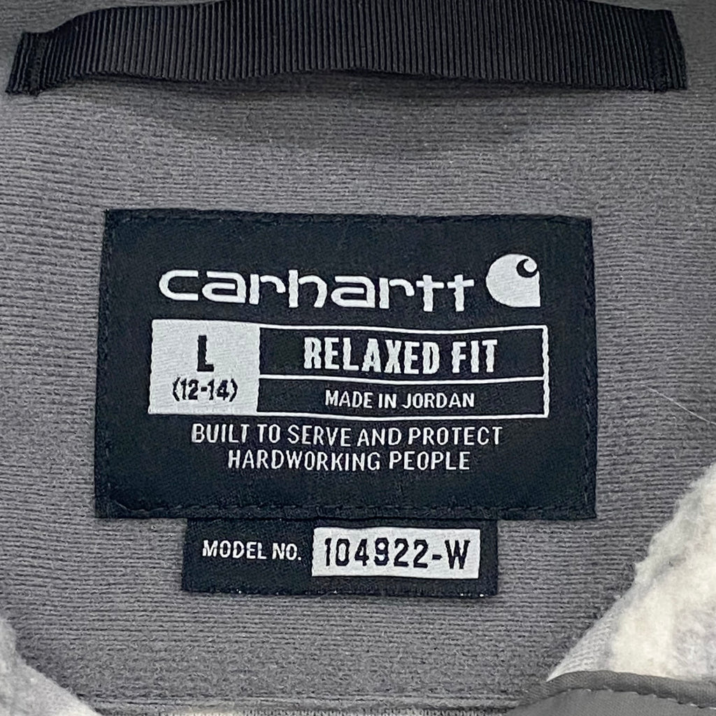 Carhartt Relaxed Fit Aztec 1/4 Snap Pullover Fleece Jacket Women’s Large (12-14)