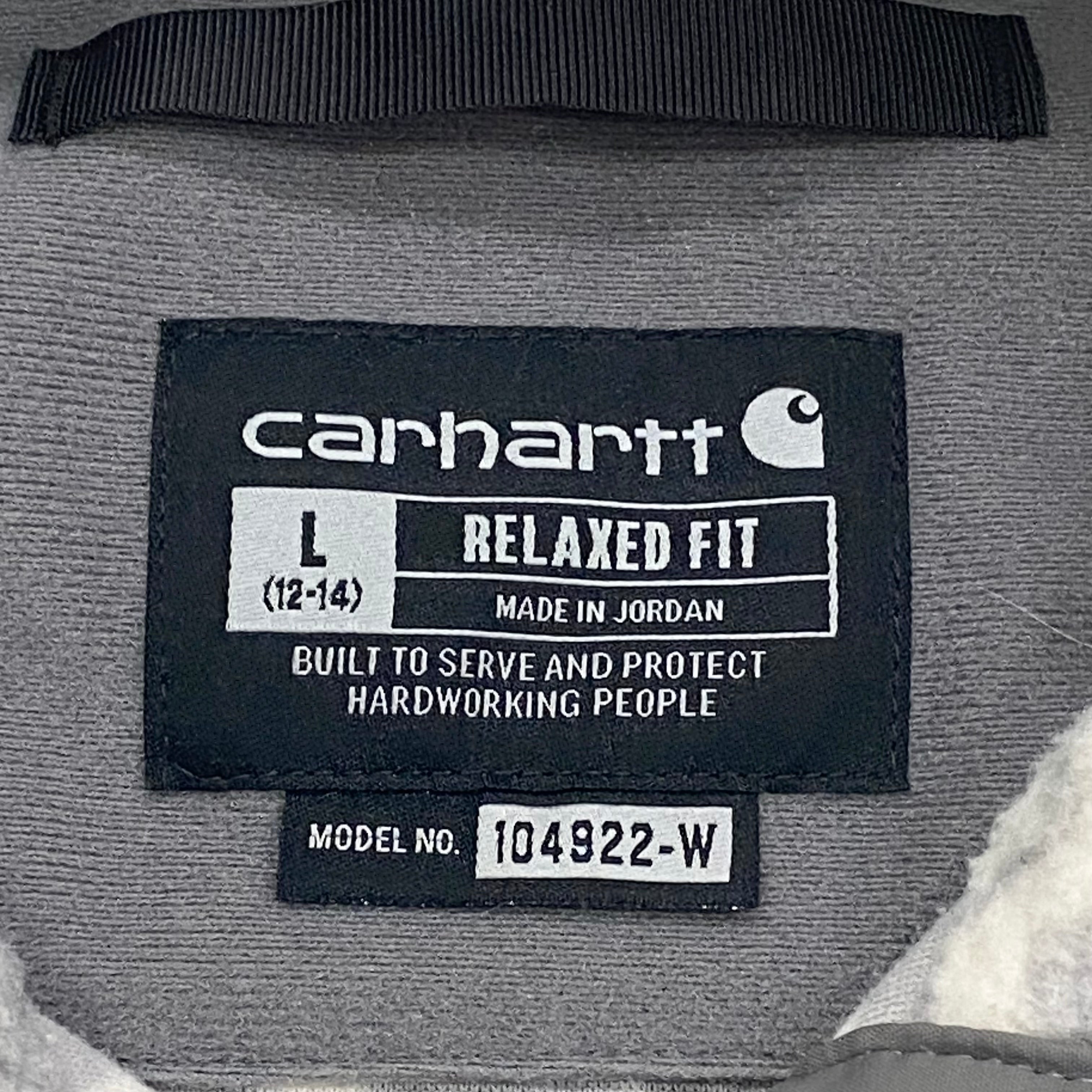 Carhartt Relaxed Fit Aztec 1/4 Snap Pullover Fleece Jacket Women’s Large (12-14)