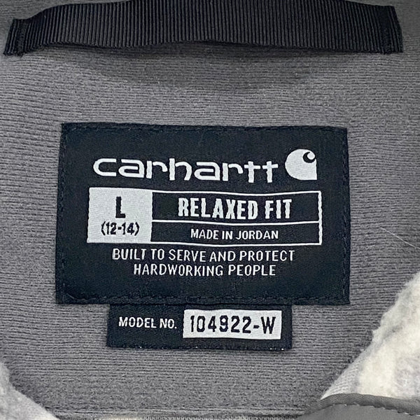 Carhartt Relaxed Fit Aztec 1/4 Snap Pullover Fleece Jacket Women’s Large (12-14)