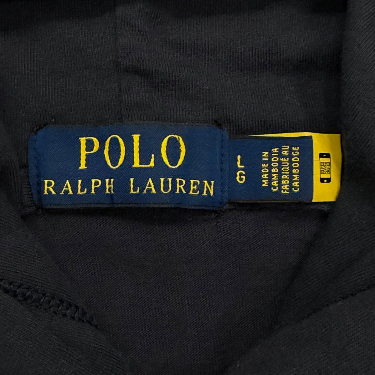 Polo Ralph Lauren USA Shield Logo Red White Blue Lightweight Hoodie Men’s Large