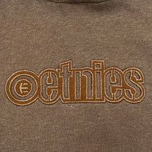 Load image into Gallery viewer, Vintage Etnies Skate Embroidered Logo Brown Skater Hoodie Men’s Large
