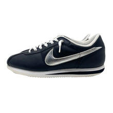 Load image into Gallery viewer, Nike Cortez 72 Black Silver Leather 316418-002 Athletic Shoes Men’s 10 US
