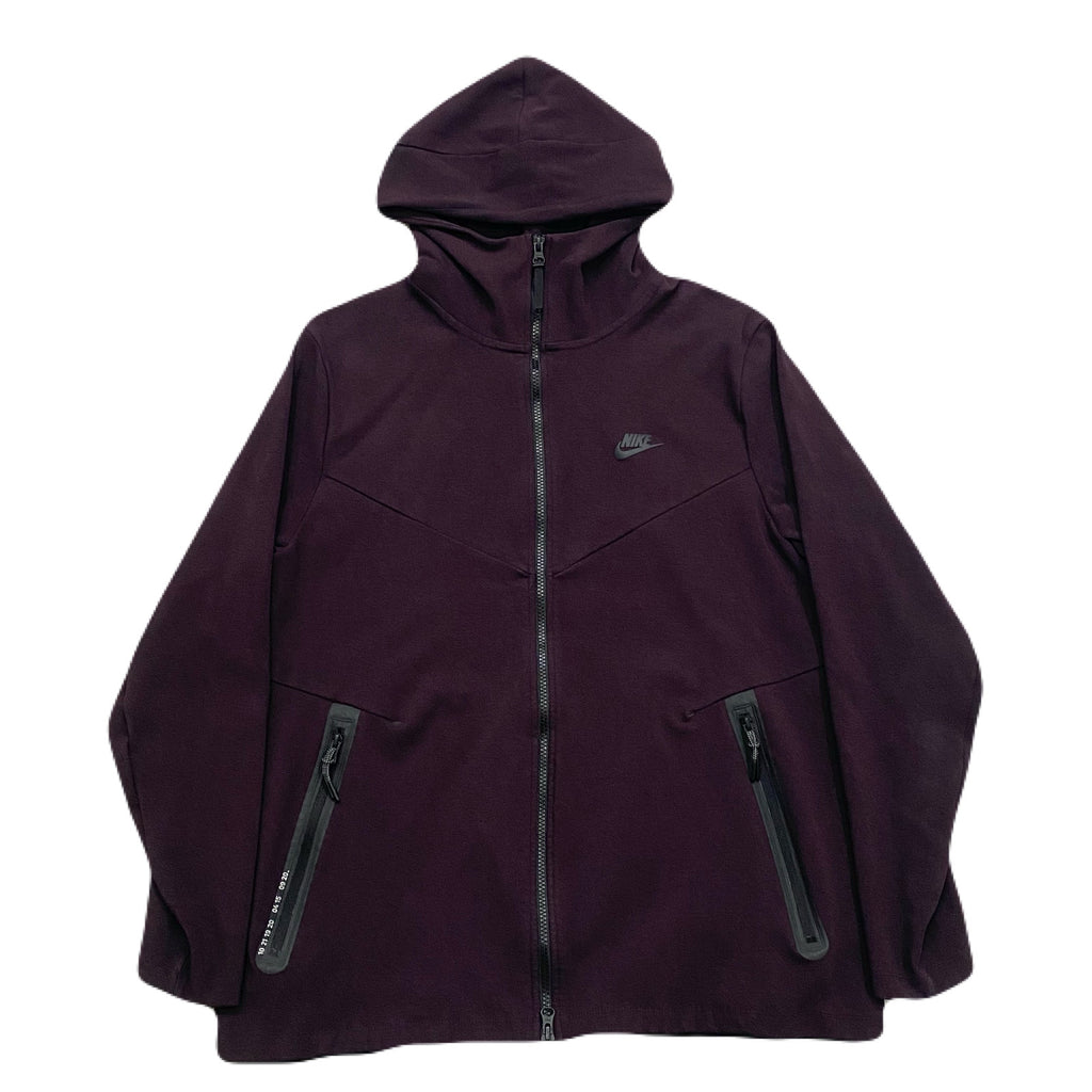 Nike Tech Pack Tech Fleece Maroon Purple AA3784-659 Full Zip Hoodie Men’s XL