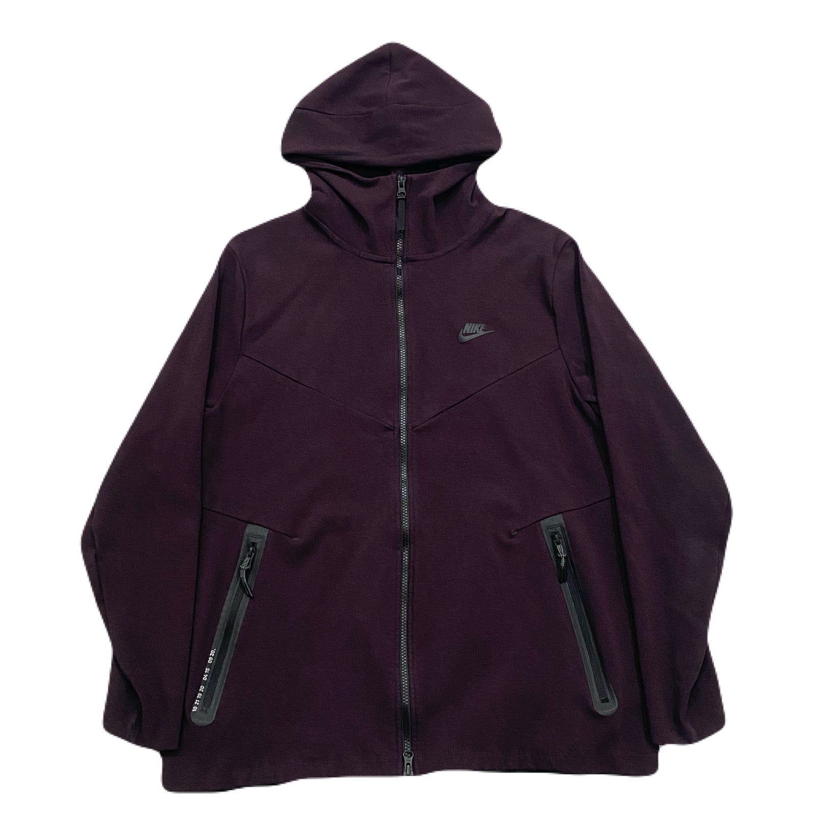 Nike Tech Pack Tech Fleece Maroon Purple AA3784-659 Full Zip Hoodie Men’s XL
