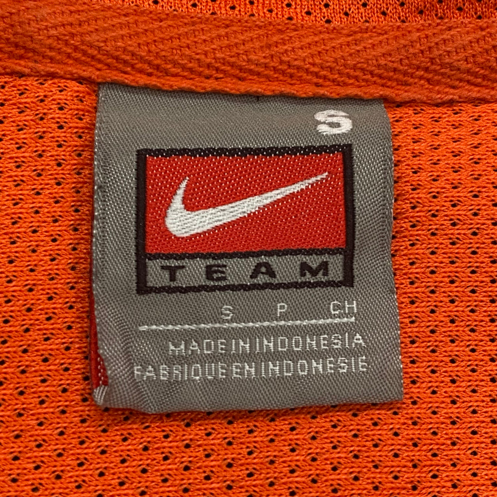 Vintage Nike NCAA Syracuse Lacrosse 1/4 Zip Hooded Windbreaker Jacket Men’s Small