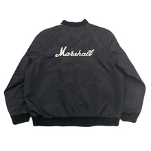 Load image into Gallery viewer, Vintage 80’s Marshall Amps 20 Year Anniversary Rock Music Satin Bomber Jacket Men’s Large

