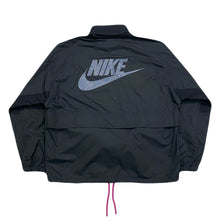 Load image into Gallery viewer, Nike Sportswear Icon Clash CJ2289-010 Half Zip Packable Lightweight Jacket with Concealable Hood Small
