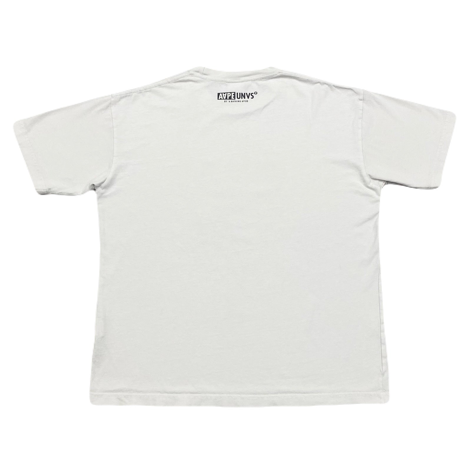 Aape By A Bathing Ape Bape Camo Logo Big Head White T-Shirt Men’s Large
