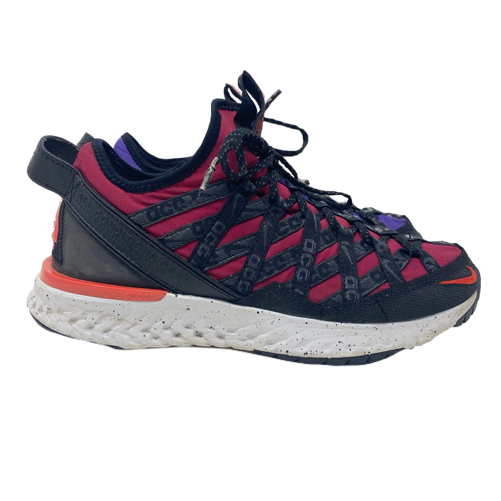 Nike ACG React Terra Gobe Noble Red Court Purple BV6344-601 Sneakers Men’s 6.5 US