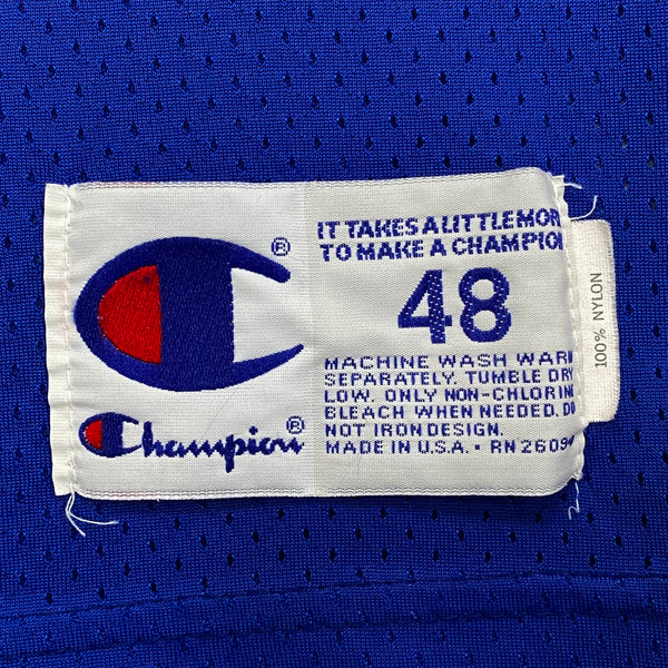 Vintage Champion NFL Buffalo Bills Bryce Paup #95 Nylon USA Made Size 48 Jersey