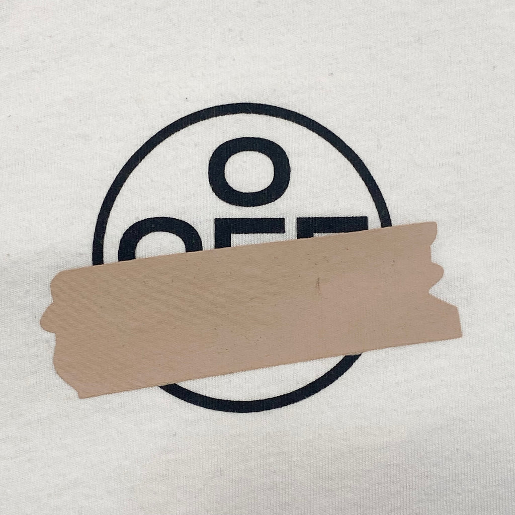 Off-White C/o Virgil Abloh Main Label 2013 Tape Arrows T-Shirt Men’s XL