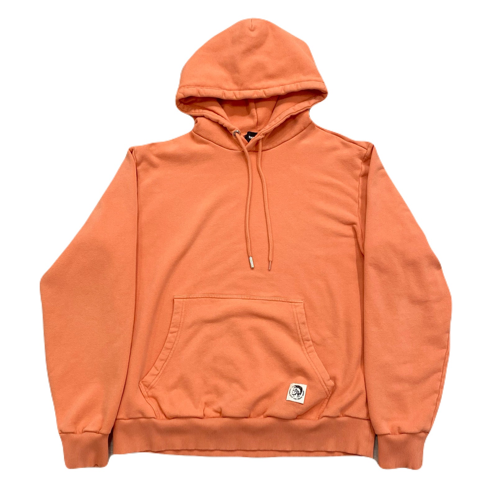 Diesel French Terry Peach Pullover Hoodie Men’s XL