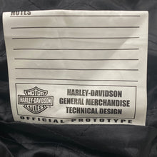 Load image into Gallery viewer, Harley-Davidson 1/1 Official Prototype Black Nylon Polyurethane Coating Back Embroidered Logo Jacket Men’s XXL
