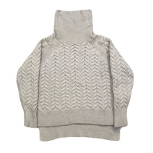 Load image into Gallery viewer, Wilfred Free Aritzia Yarn Wool Italy Weaved Cable Knit Turtleneck Sweater Women’s XS
