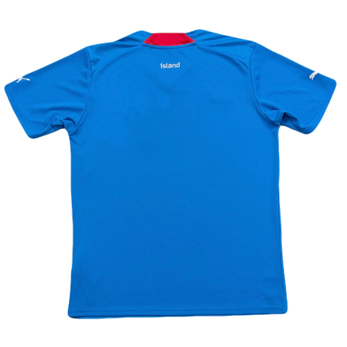 Puma Iceland National Team 2022-2023 Blue Home Soccer Jersey Men’s Medium