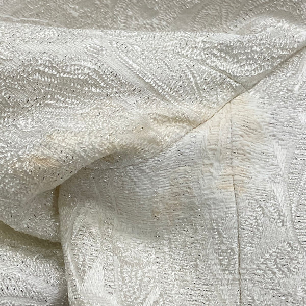 Vintage Yves Saint Laurent Variation Jacquard Paisley Jewelled Floral 5 Button Blazer Women’s 8 (40 F)