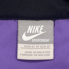 Load image into Gallery viewer, Nike Sportswear Purple Black Track Jacket Women’s XS (0-2)
