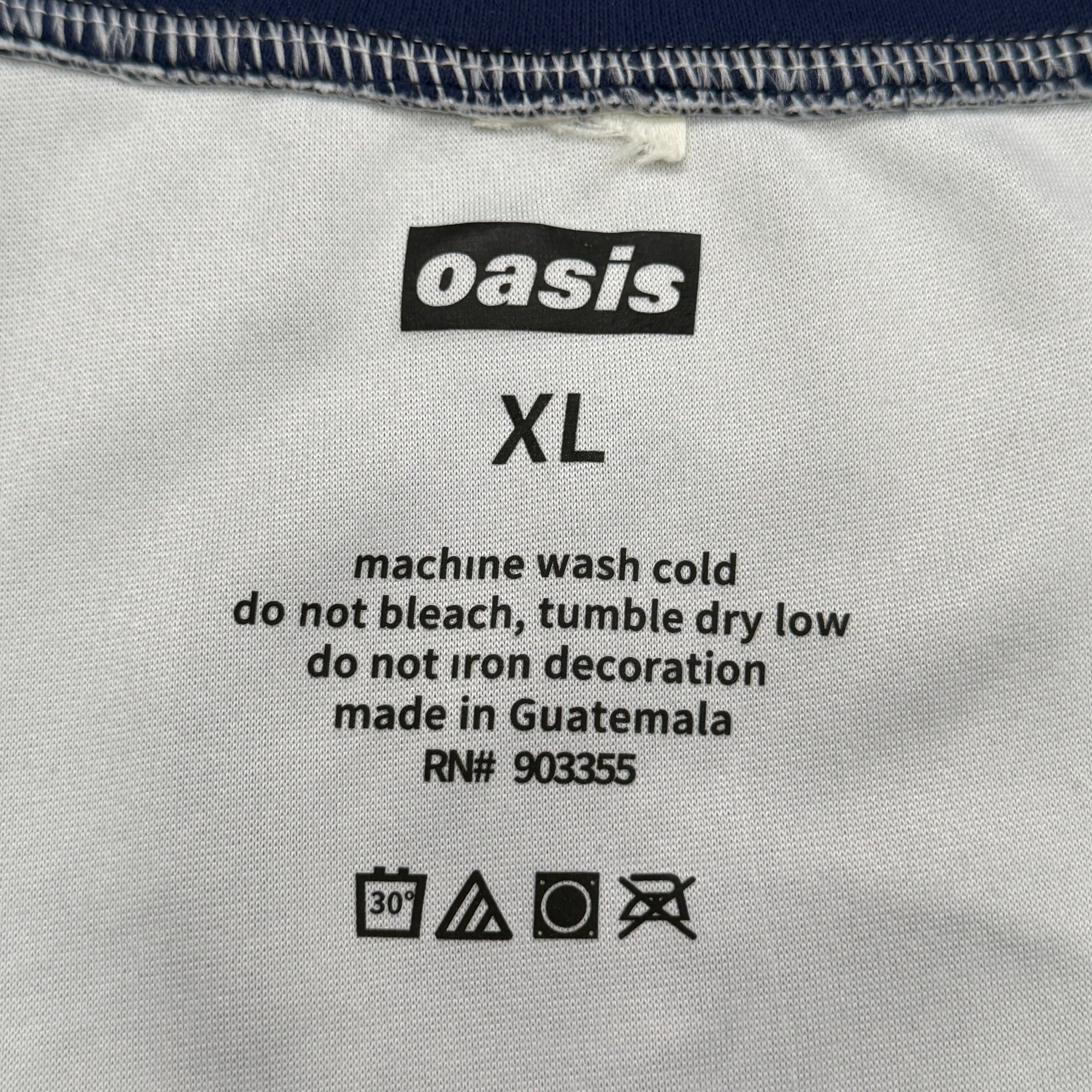 Adidas Oasis Live ‘25 Tour Navy Yellow Track Top Jacket Men’s XL