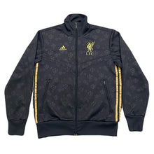 Load image into Gallery viewer, Adidas 2009 Liverpool FC LFC Gray Gold Crest Soccer Full Zip Track Jacket Men’s Medium
