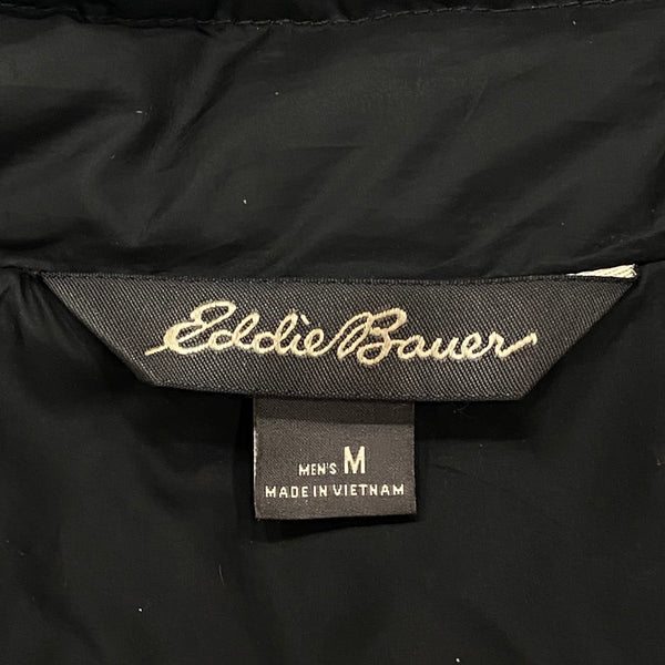 Eddie Bauer EB650 Down Fill Black Packable Puffer Jacket Coat Men’s Medium