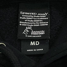 Load image into Gallery viewer, Vintage 2001 Spirited Away Studio Ghibli No-Face Embroidered Hoodie Men’s Medium

