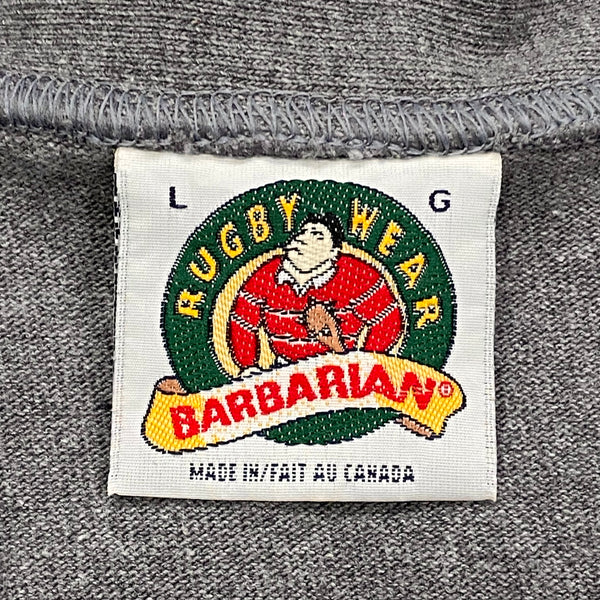Vintage Barbarian Rugby Wear Harvard University Cardigan Men’s Large