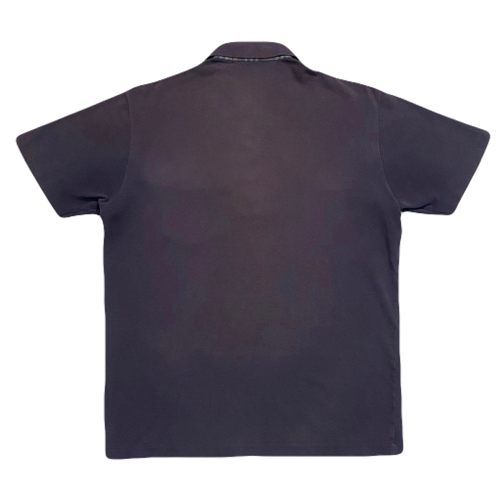Vintage Burberrys Of London Blue Gray Faded Pocket Polo Shirt Men’s Medium