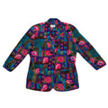 Vintage 80’s Braemar By Jeremy Scott All Over Print Blazer Jacket Women’s Size 14