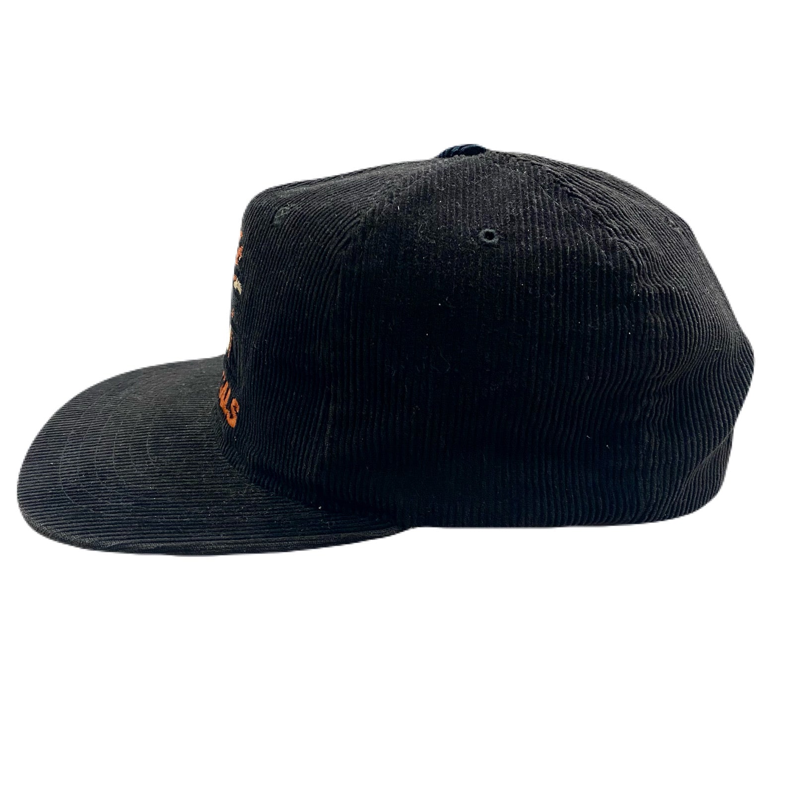 Vintage 80’s Ted Fletcher NFL Cincinnati Bengals Football Corduroy Snapback Hat Cap