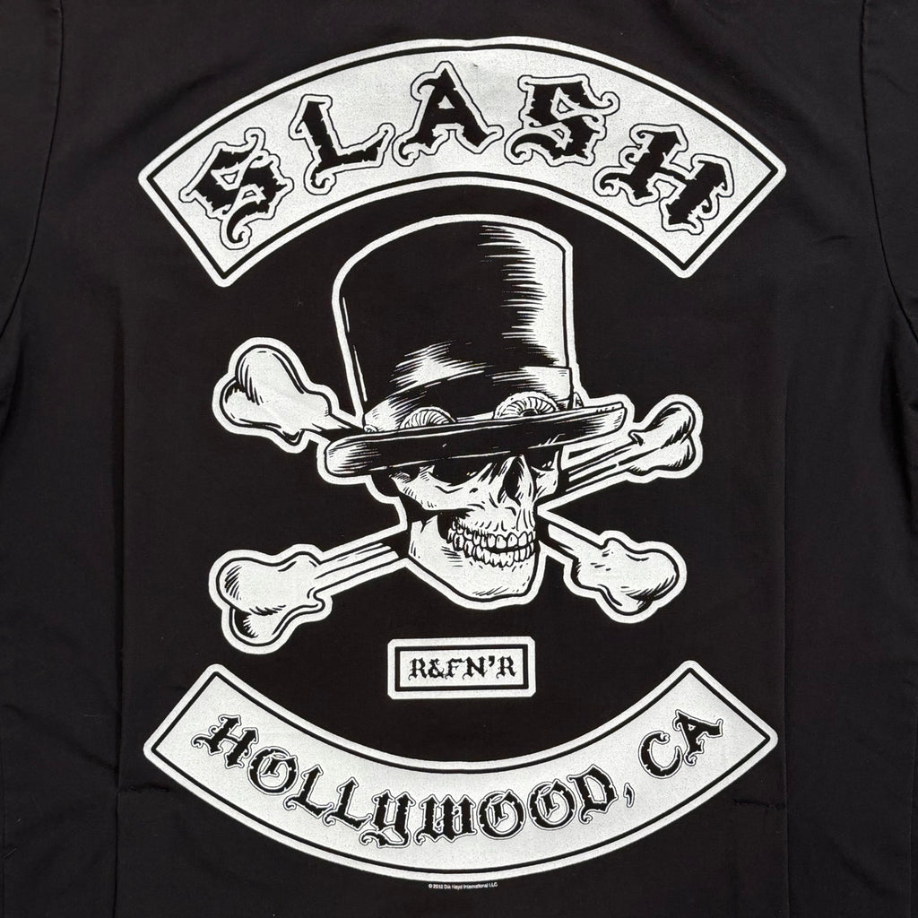 Slash R&FN’R 2012 Guns N Roses Button Up Rock Workwear Shirt Men’s Medium