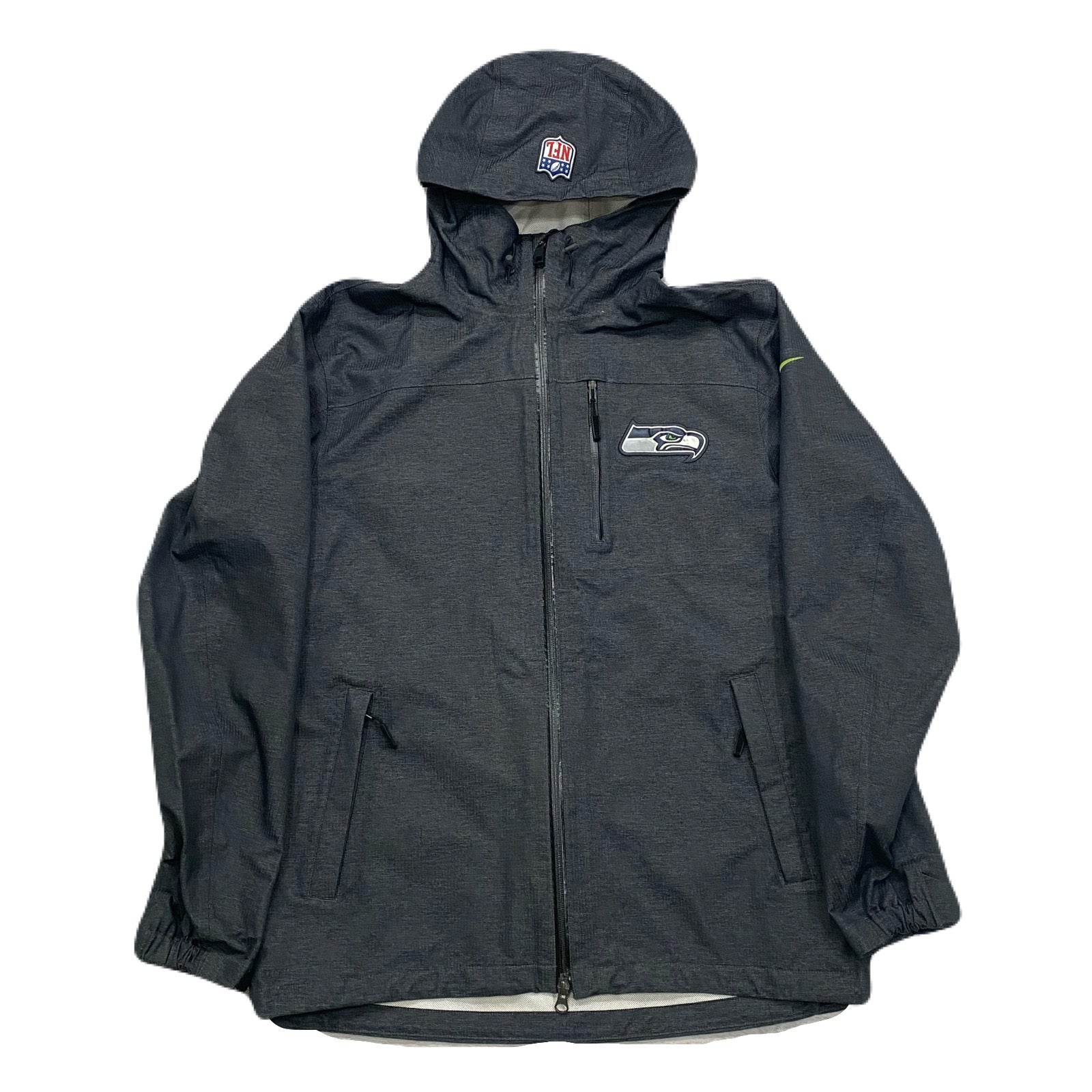 Nike NFL On Field Storm-Fit Seattle Seahawks Waterproof Jacket Men’s Medium