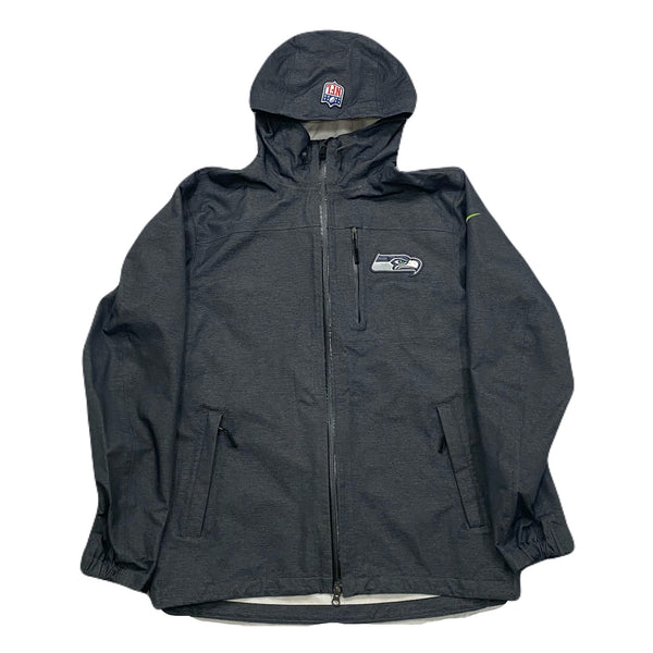 Nike NFL On Field Storm-Fit Seattle Seahawks Waterproof Jacket Men’s Medium