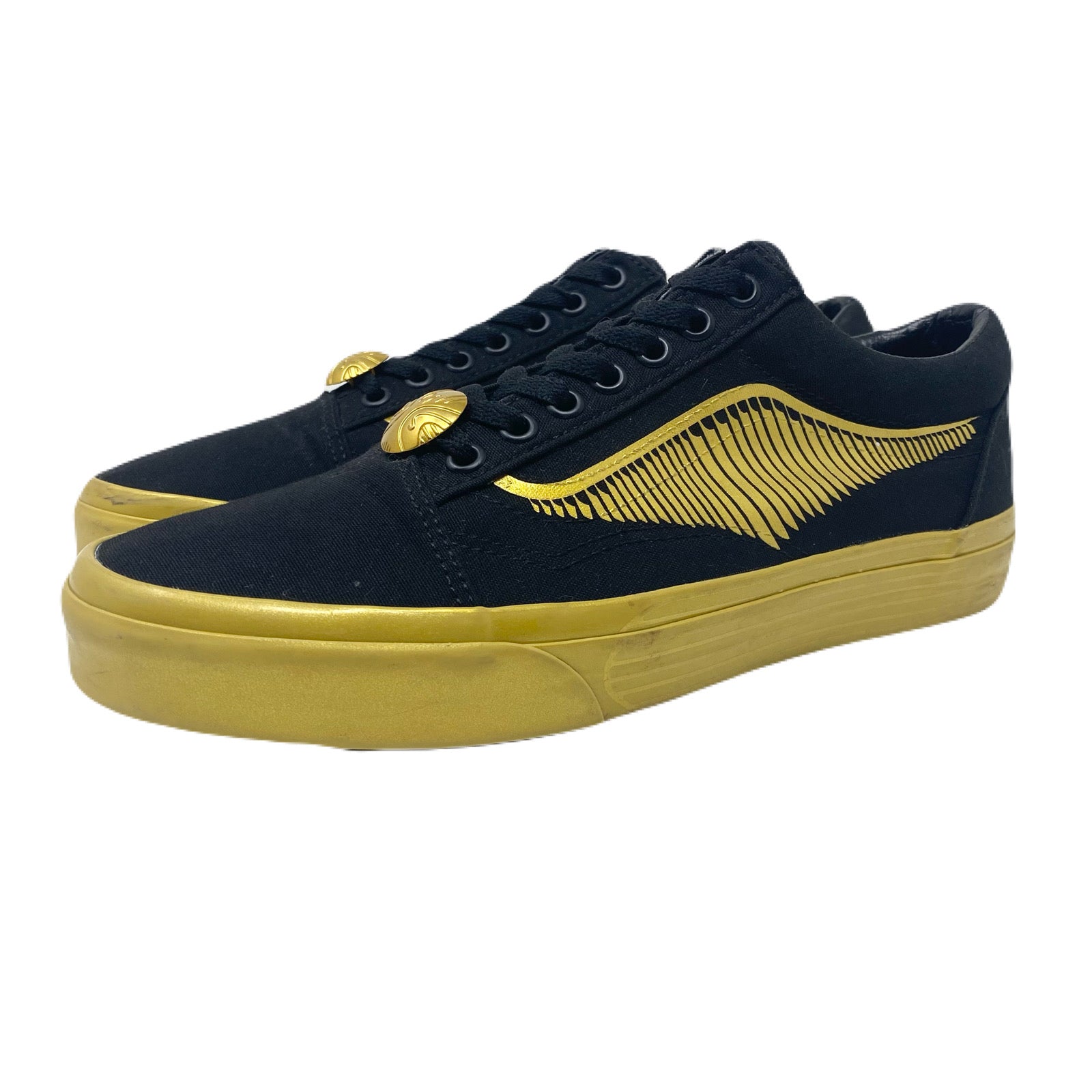 Vans Old Skool Harry Potter Golden Snitch Shoes Men’s 8.5 Women’s 10